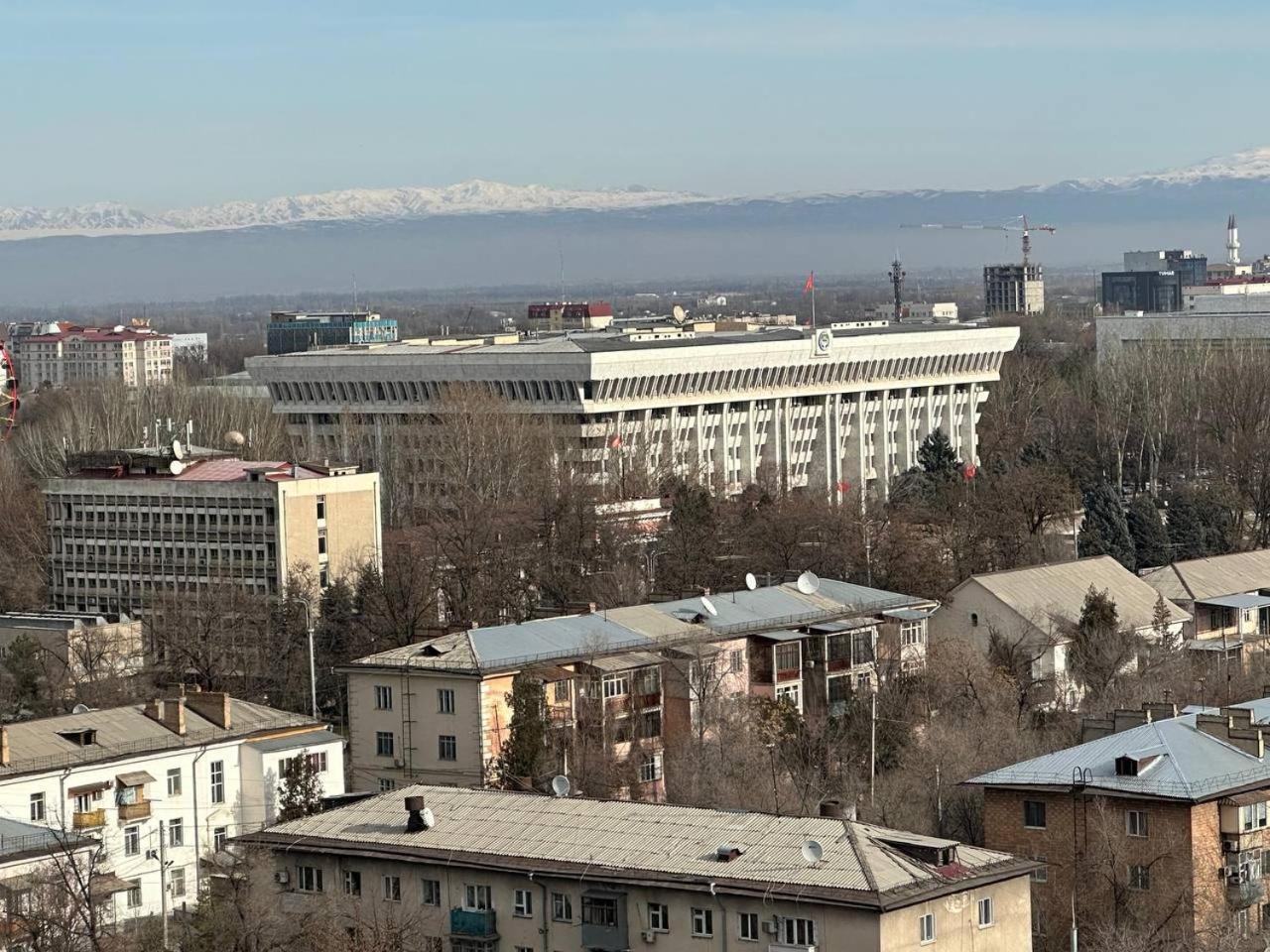 Apartment With City View On Sydykova St. 123 Bishkek Esterno foto