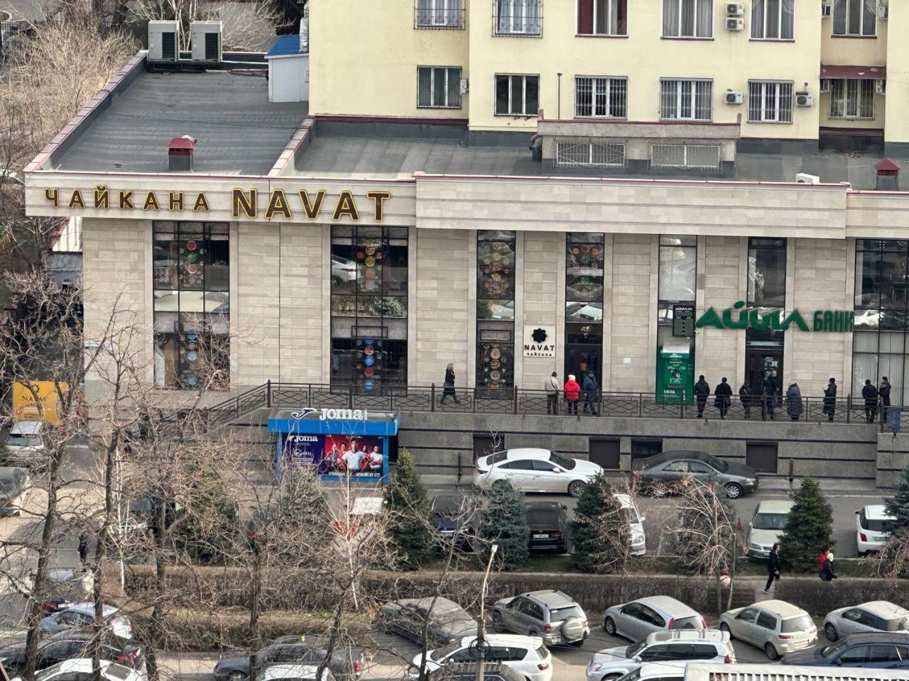 Apartment With City View On Sydykova St. 123 Bishkek Esterno foto