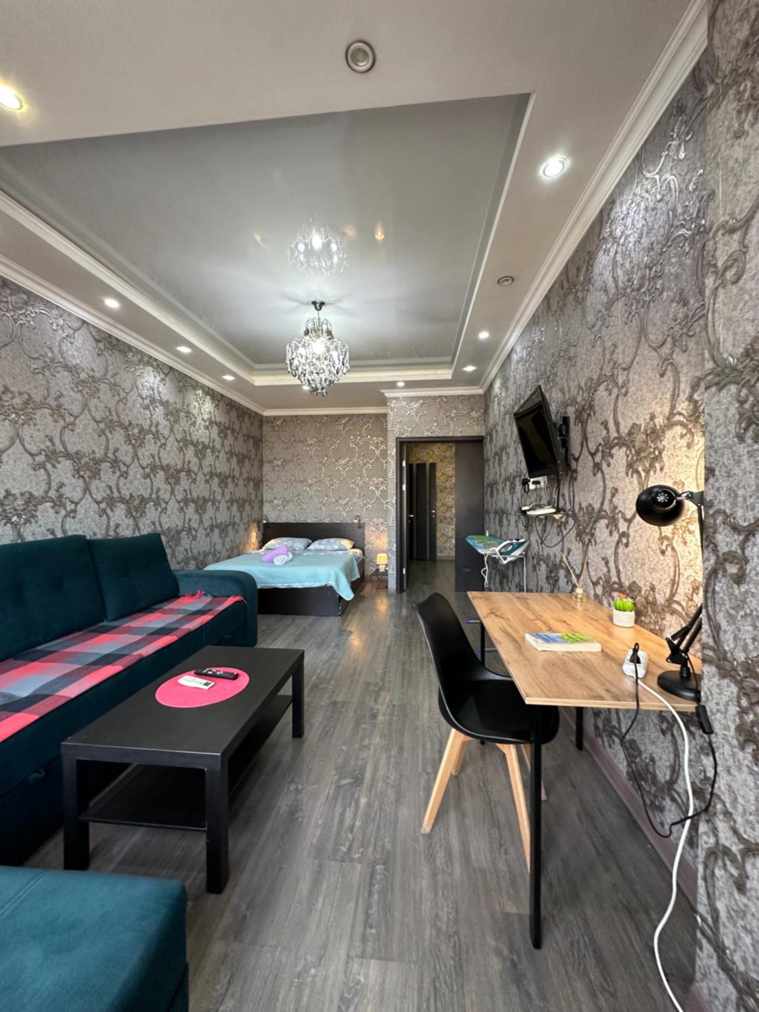 Apartment With City View On Sydykova St. 123 Bishkek Esterno foto